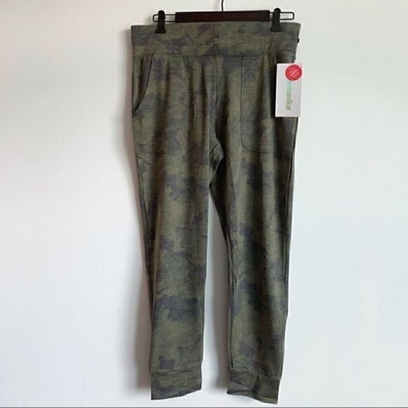 Marika Pants - NWT Marika Women's Olive Grove Abstract Cory Joggers - Medium
